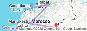 Tour route map