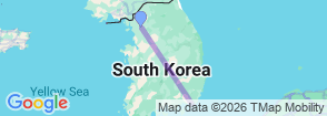 Tour route map