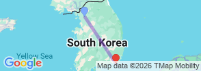Tour route map