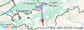 Tour route map