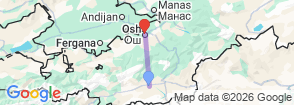 Tour route map