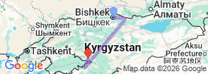 Tour route map