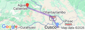 Tour route map