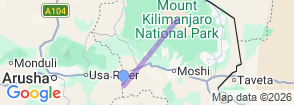 Tour route map