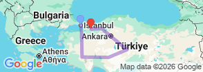 Tour route map