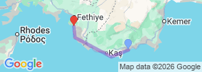 Tour route map