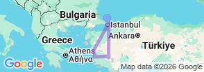 Tour route map