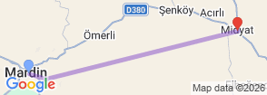 Tour route map