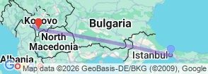 Tour route map