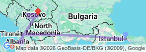 Tour route map