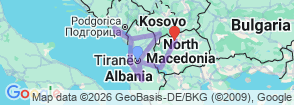 Tour route map