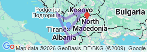 Tour route map