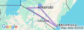 Tour route map