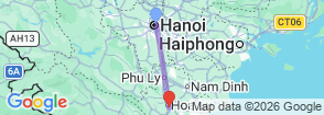 Tour route map