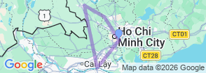 Tour route map