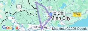 Tour route map