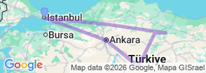 Tour route map