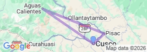 Tour route map