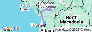Tour route map