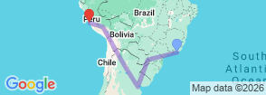 Tour route map