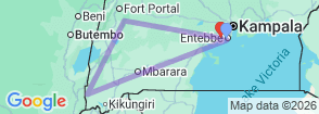 Tour route map