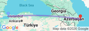 Tour route map