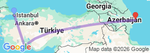 Tour route map