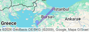 Tour route map