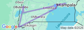 Tour route map