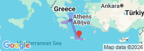 Tour route map