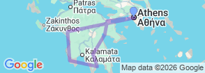 Tour route map