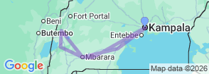 Tour route map