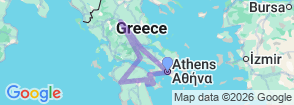 Tour route map