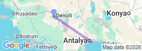 Tour route map