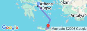 Tour route map