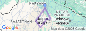 Tour route map