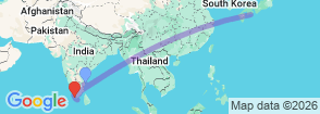 Tour route map