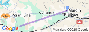Tour route map