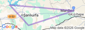 Tour route map