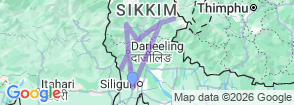 Tour route map
