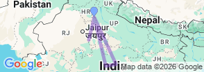 Tour route map
