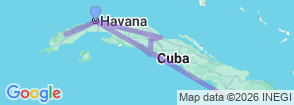 Tour route map