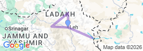 Tour route map