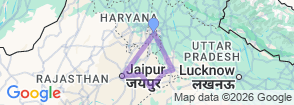 Tour route map