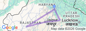 Tour route map