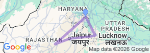 Tour route map