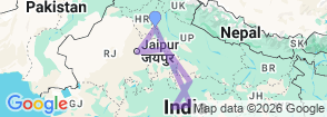 Tour route map