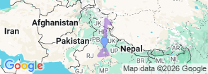 Tour route map