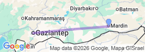 Tour route map