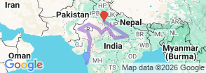 Tour route map